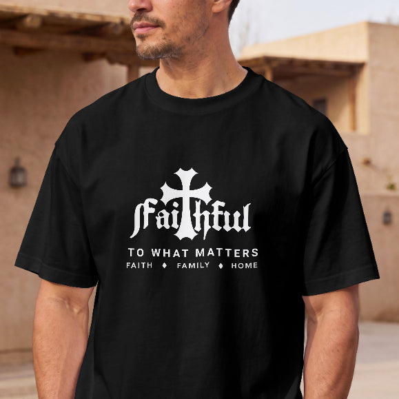 Faithful – To What Matters T-Shirt