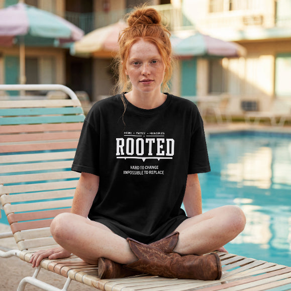 Rooted – Hard to Change, Impossible to Replace T-Shirt